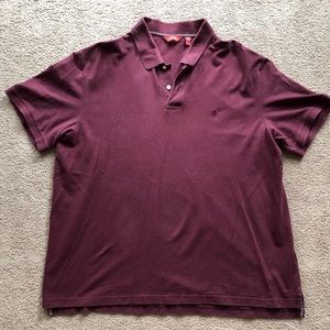 Burgundy Men’s Izod Polo, XXL